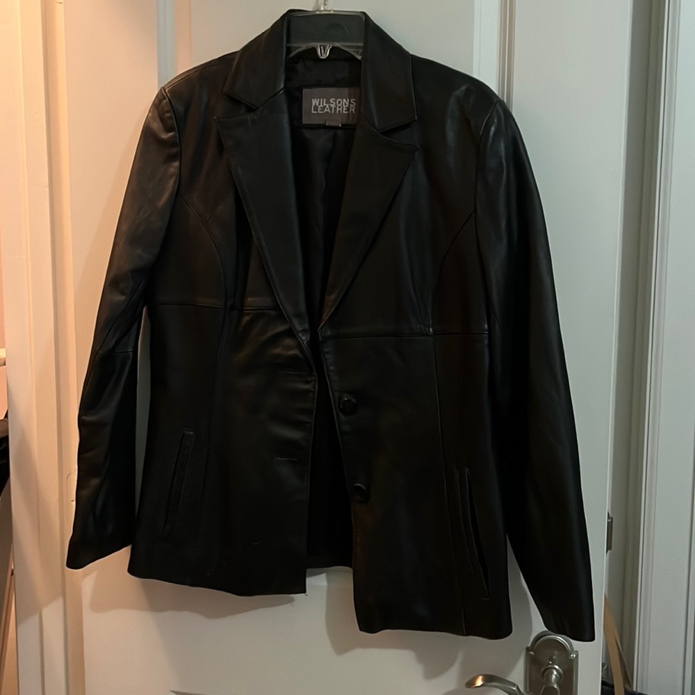 Wilson’s Leather blazer